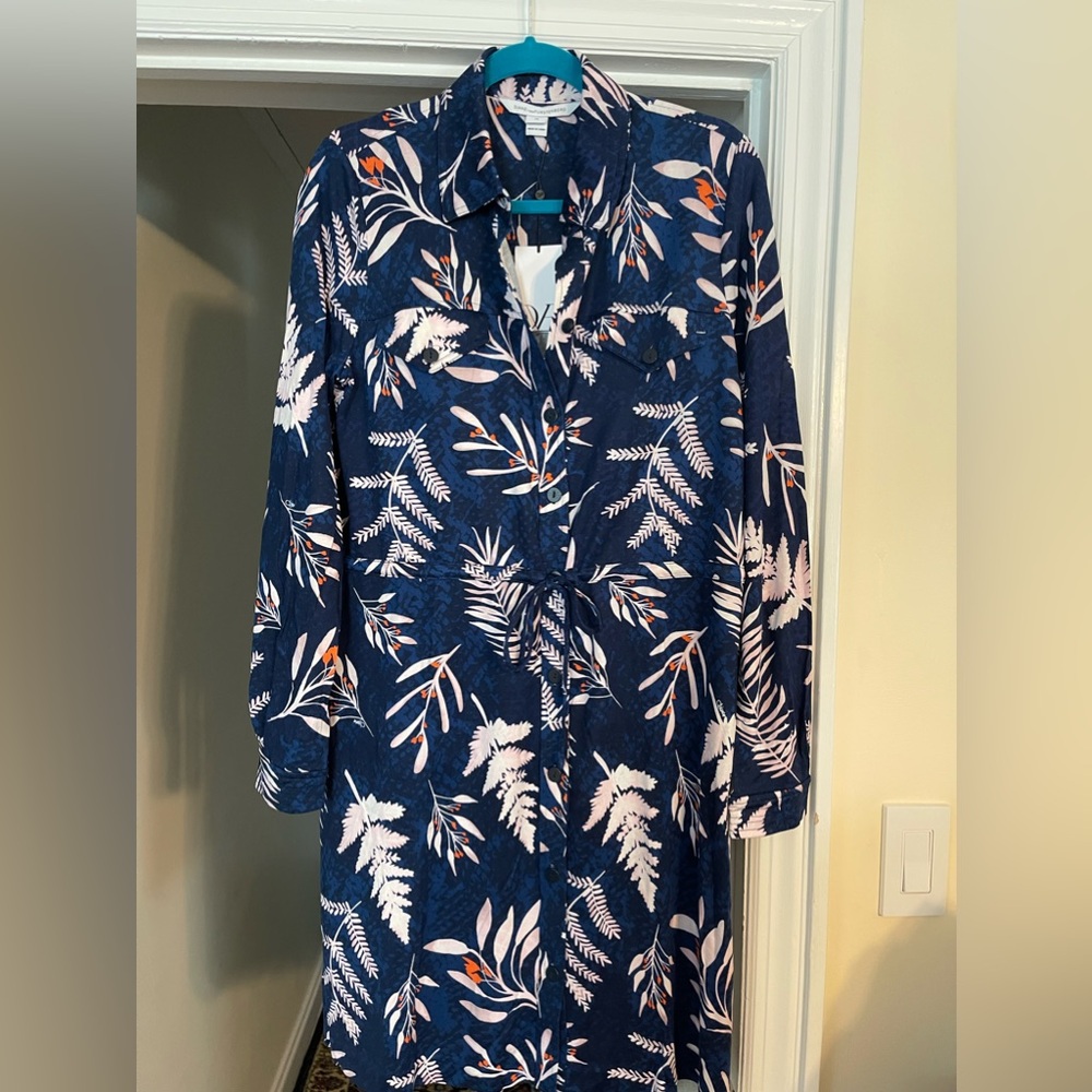 NWT DVF silk dress